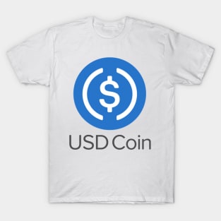 USDC Coin Cryptocurrency USD Coin crypto T-Shirt